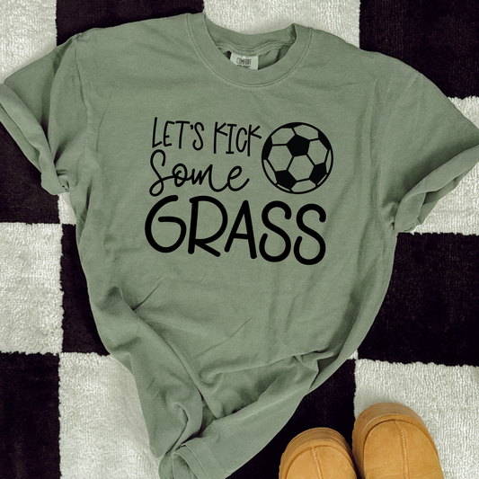 Let’s kick some grass
