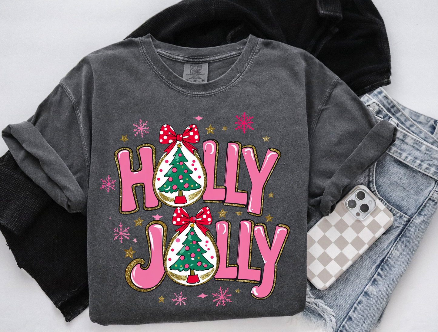 Holly jolly pink #2