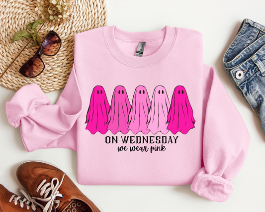 On wed we wear pink ghost