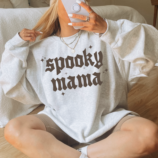 Brown spooky mama