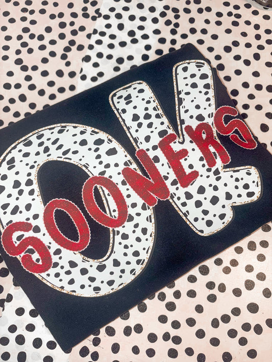 OK polka dot Sooners