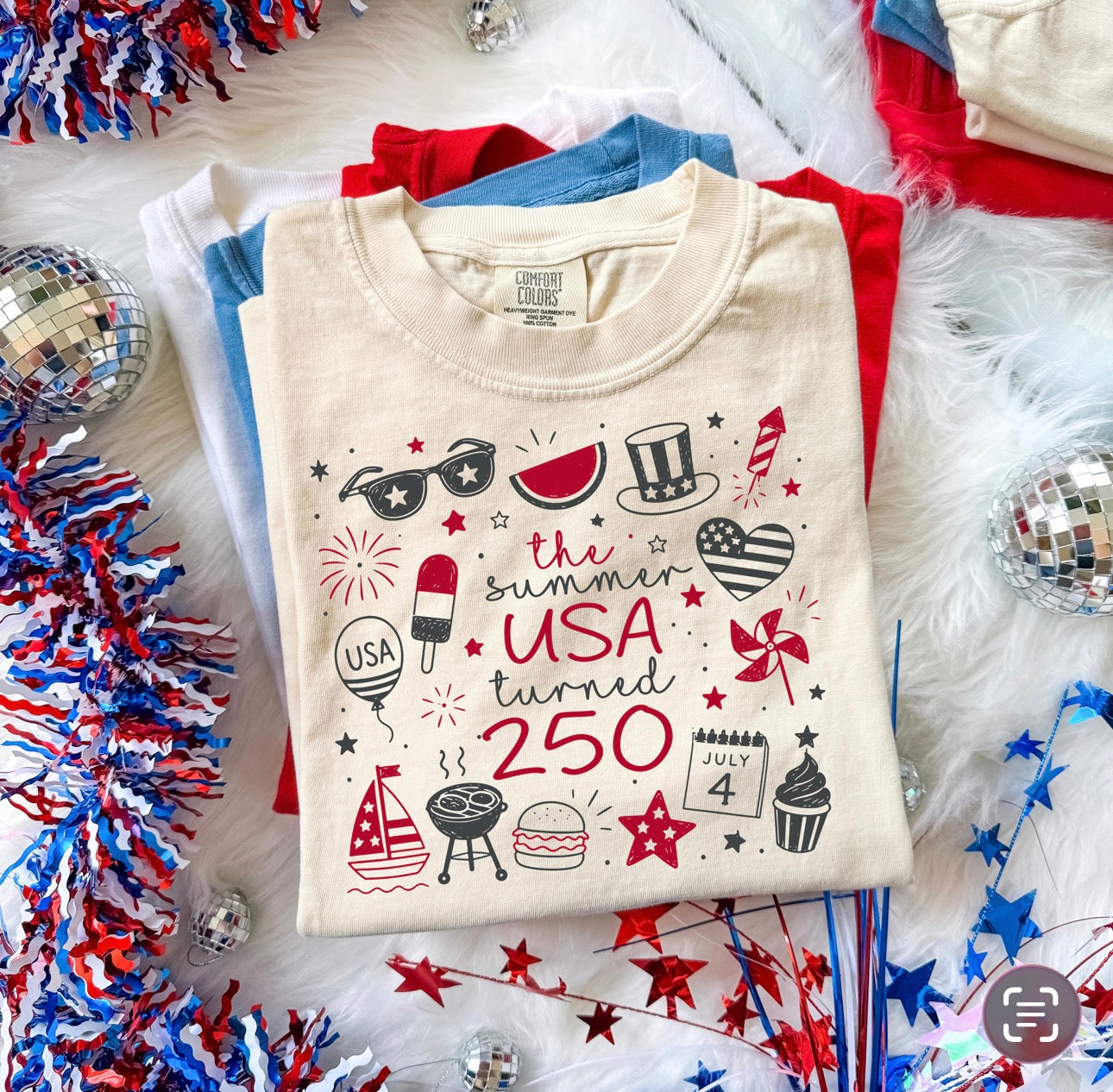 The summer USA turned 250