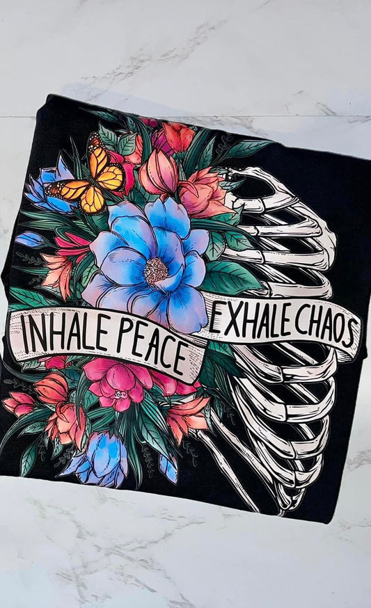 Inhale peace exhale chaos