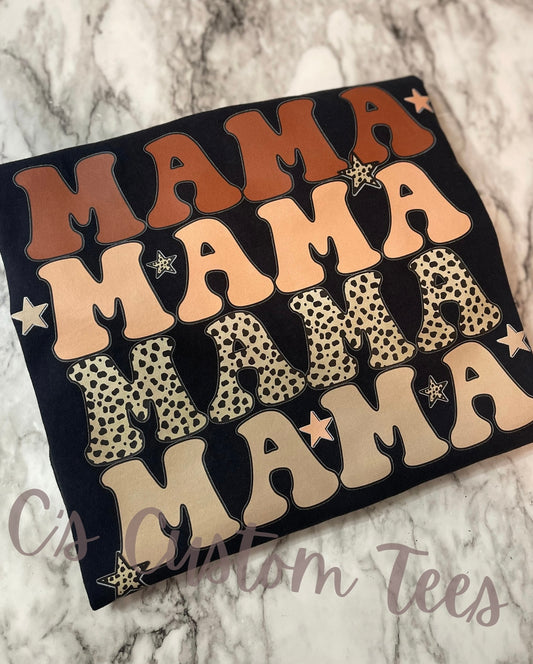 Tan mama bubble stack