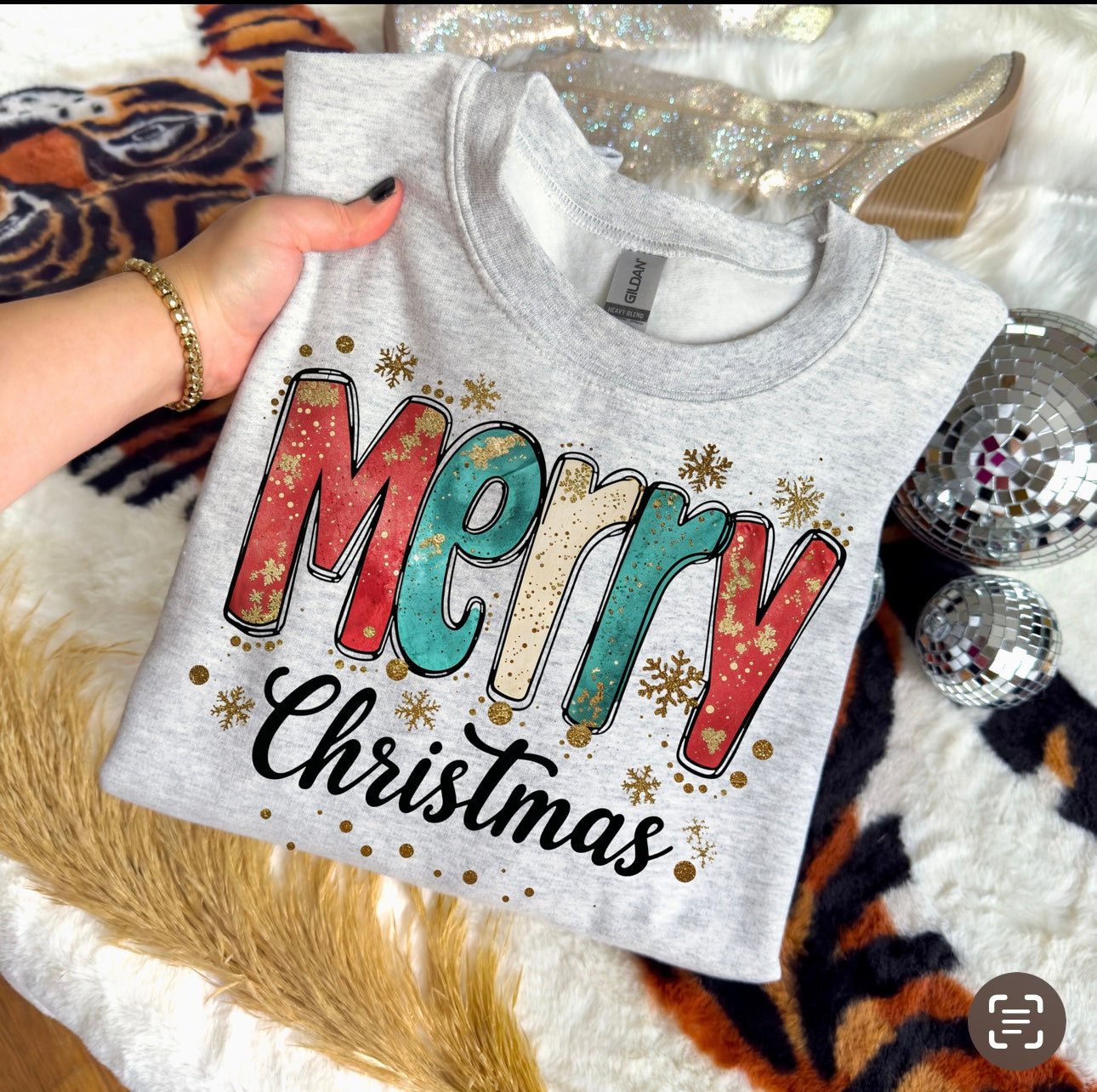Merry Christmas retro