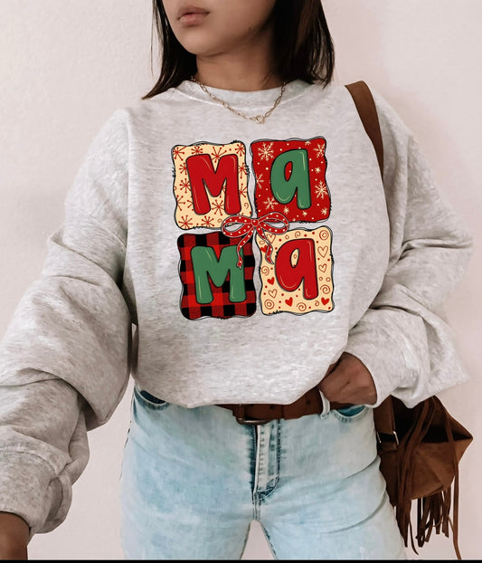 Block Xmas mama