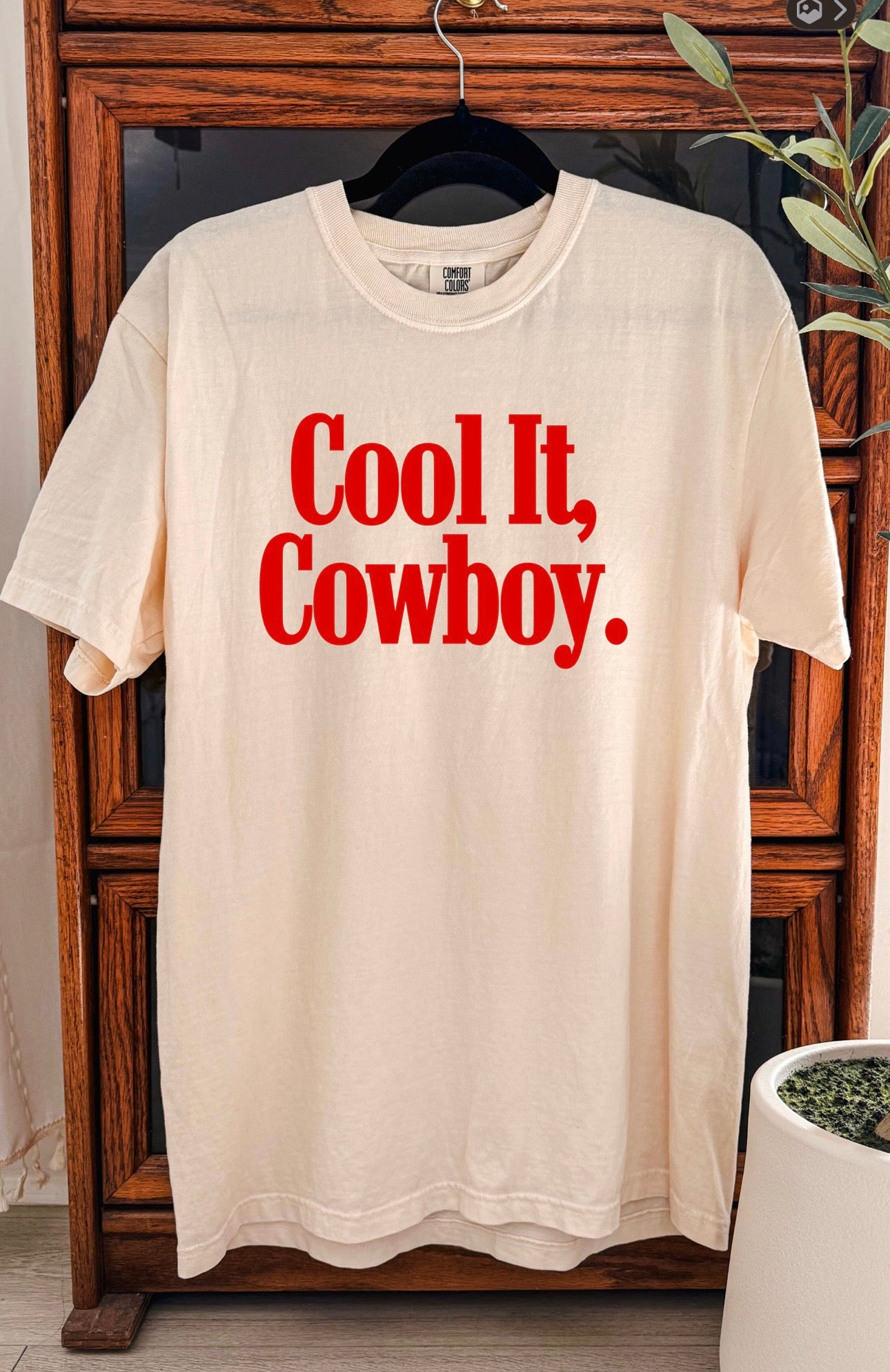 Cool it cowboy