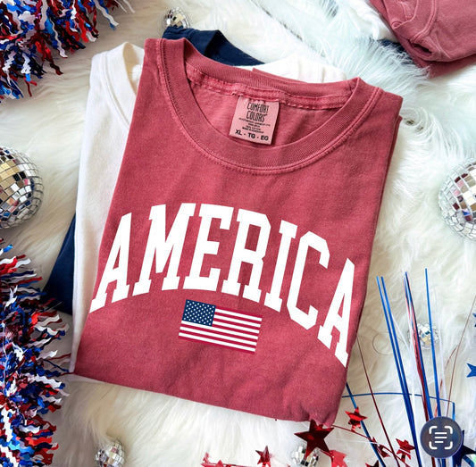 White American w flag