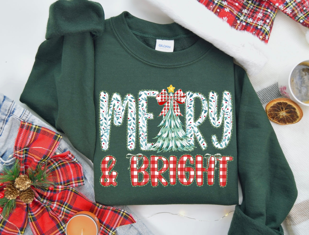 Merry & bright pattern
