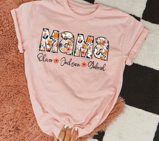 Mama - custom kid names