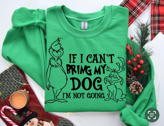 If I can’t bring my dog I’m not going