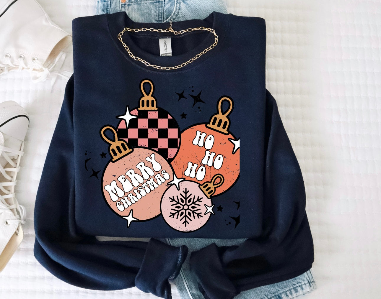 Ornaments bundle pink retro