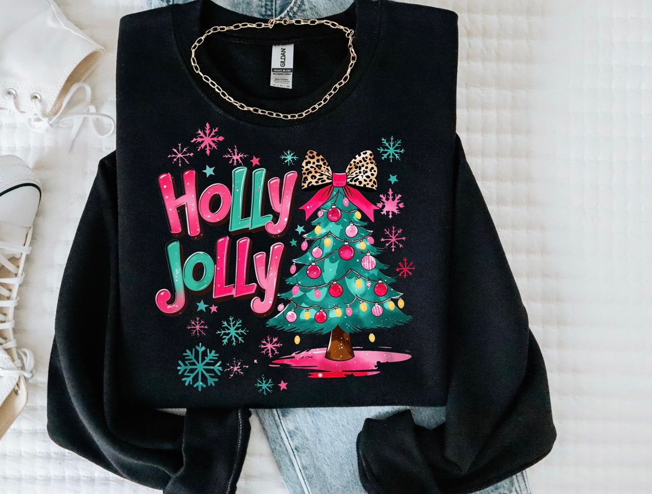 Holly jolly pink