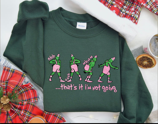 That’s it I’m not going pink grinch