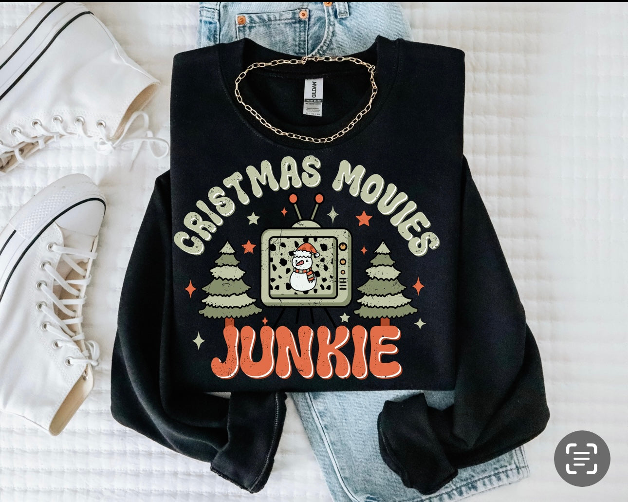 Christmas movie junkie