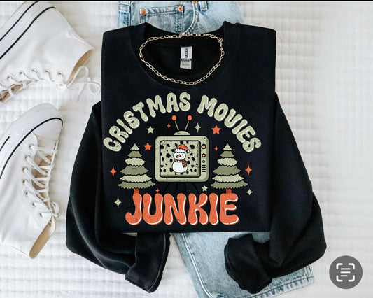 Christmas movie junkie