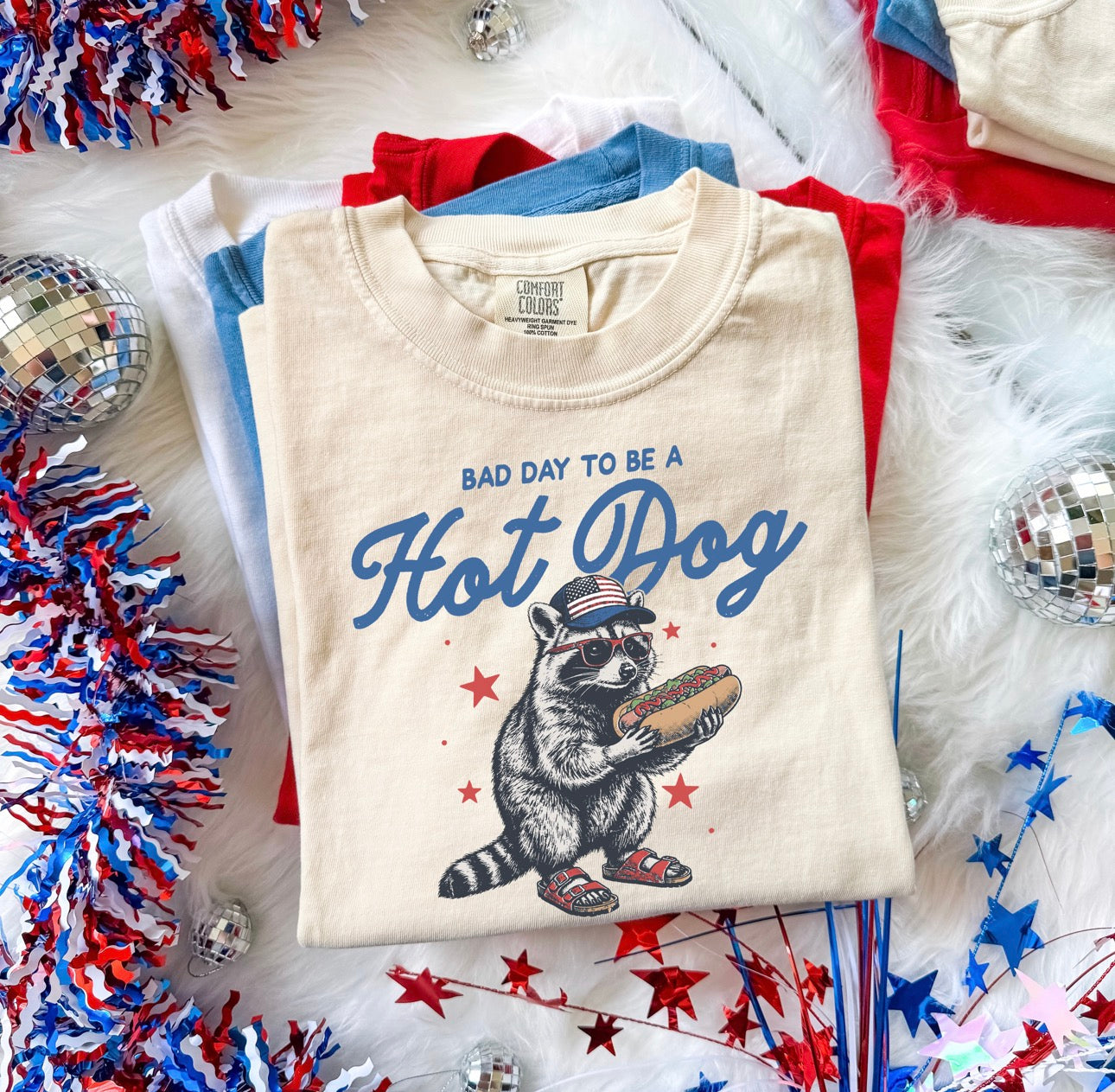 Bad day to be a hot dog -raccoon