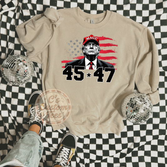 45 • 47 trump