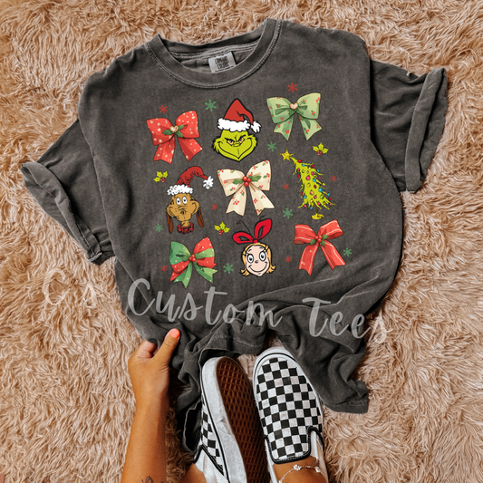 grinch bow bundle