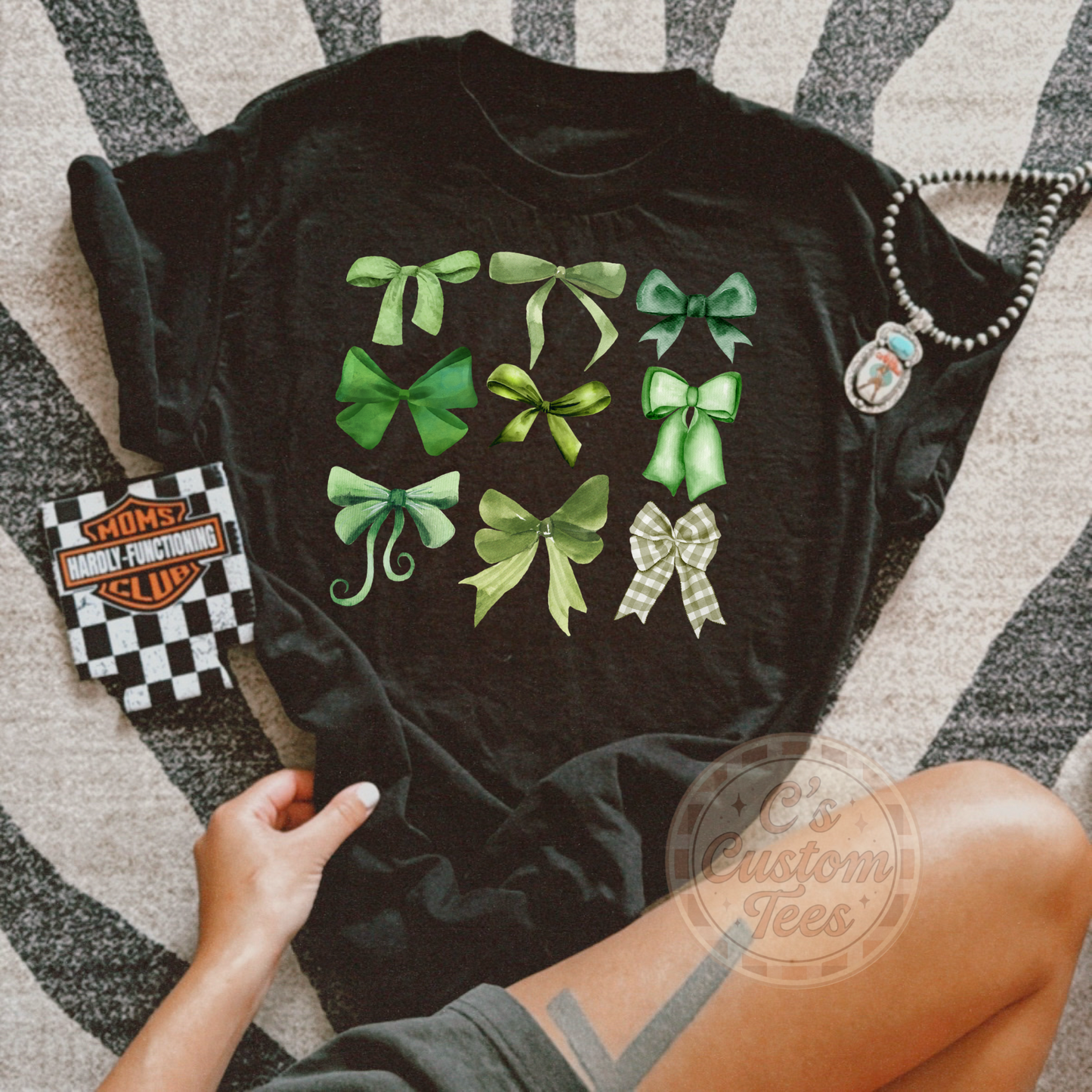 Greeen bow bundle