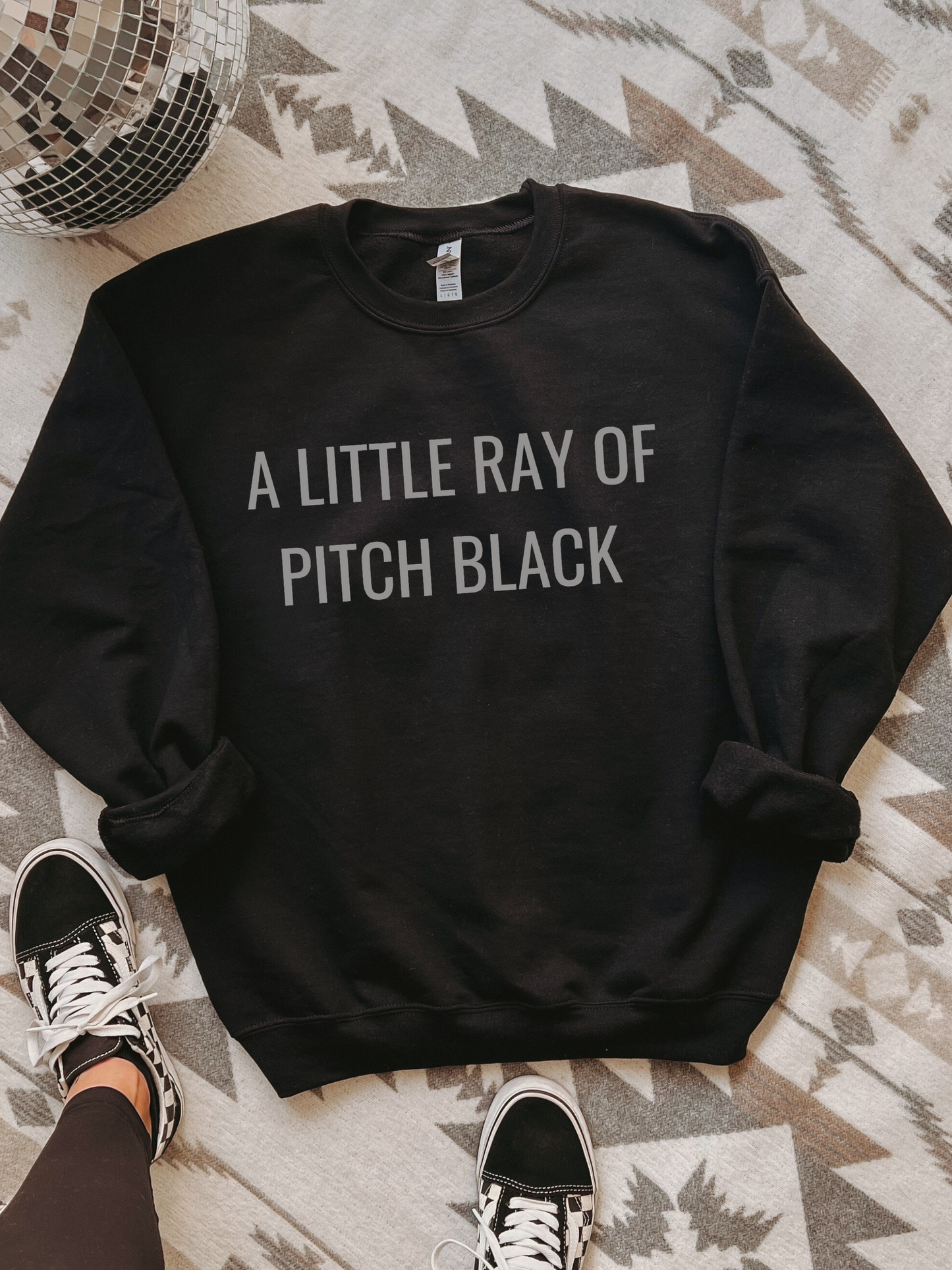 A little ray of pitch black