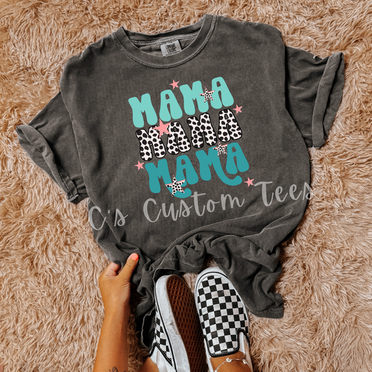 Blue mama stacked