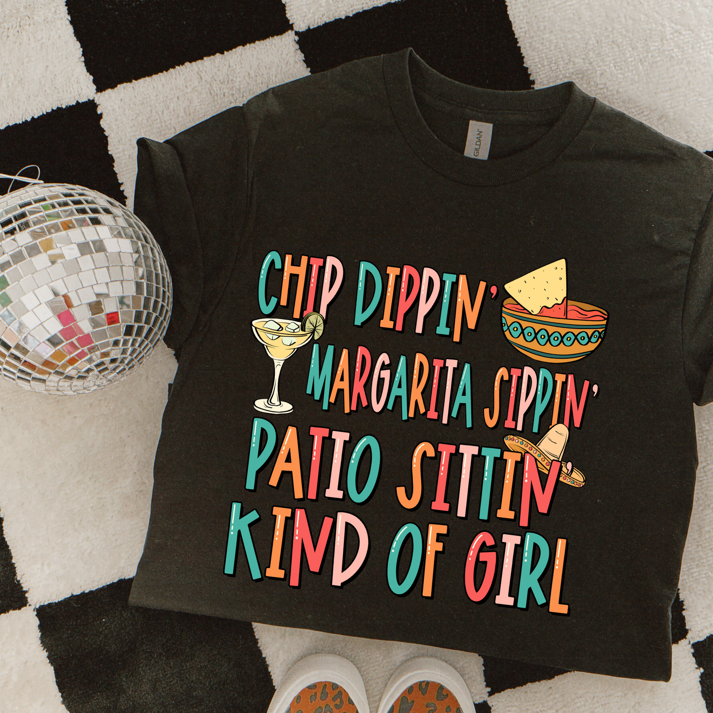 Chip dippin margarita sippin