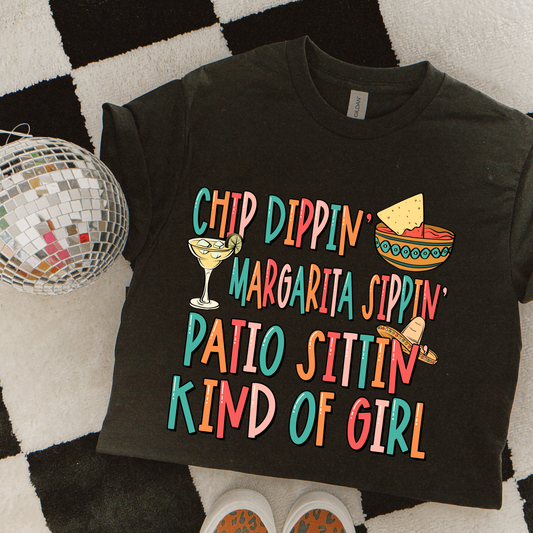 Chip dippin margarita sippin
