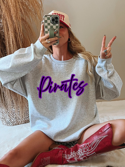 Pirates cursive