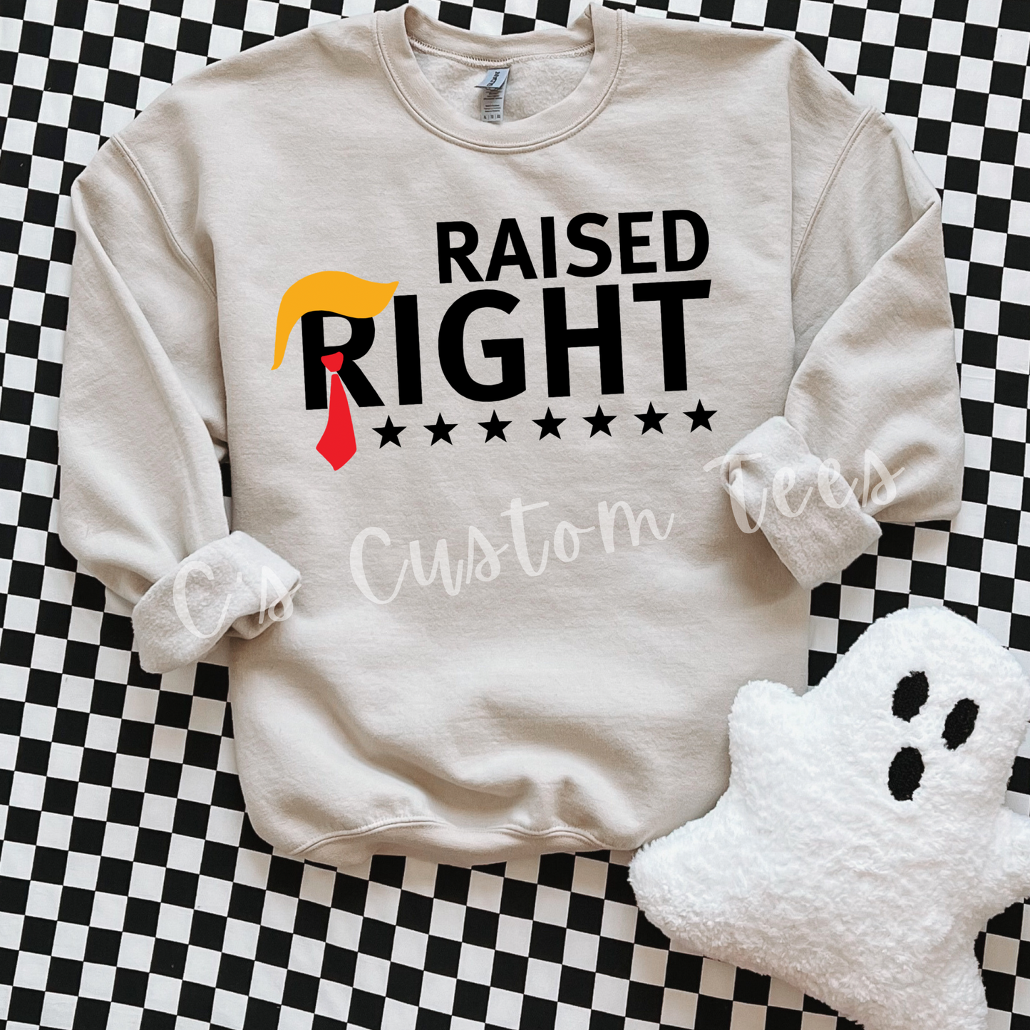 Raised right