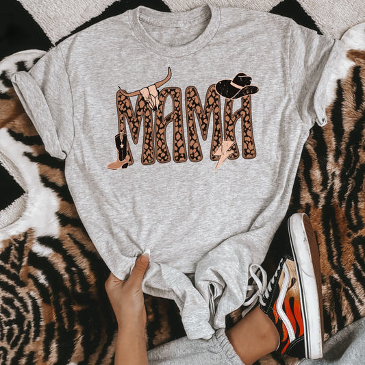 Brown western mama