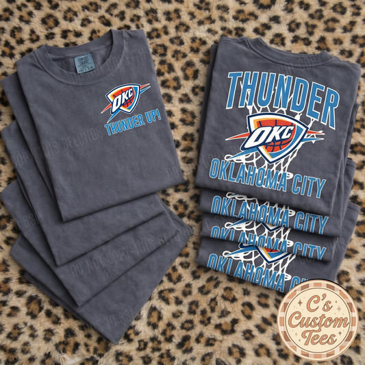Oklahoma City thunder (pocket /back)