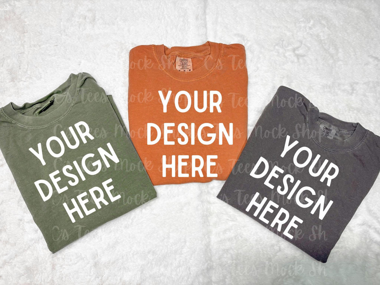 Comfort color fall bundle mockups