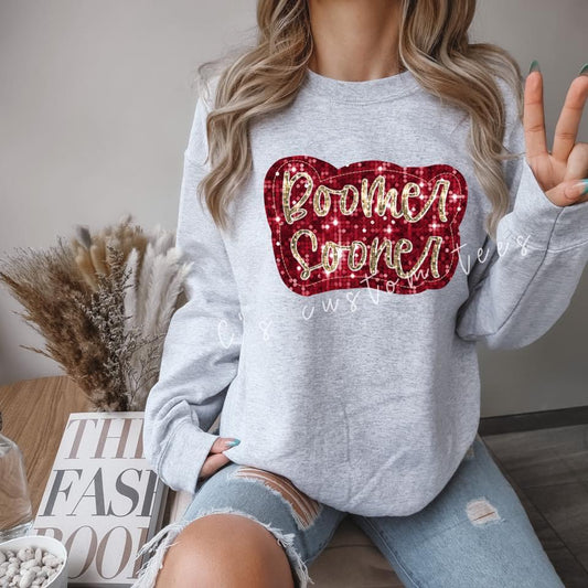 Boomer sooner glitter