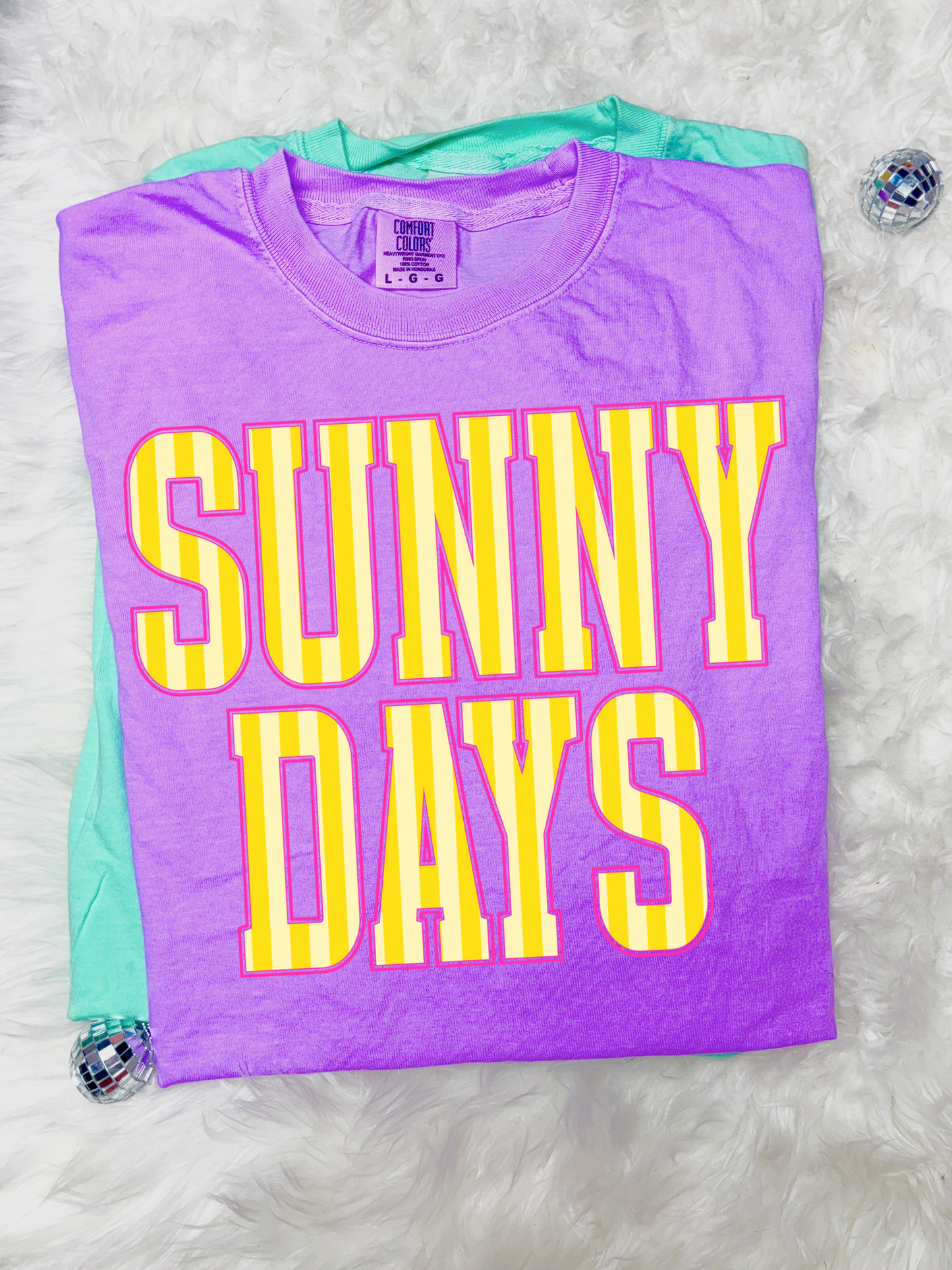 Sunny days yellow striped