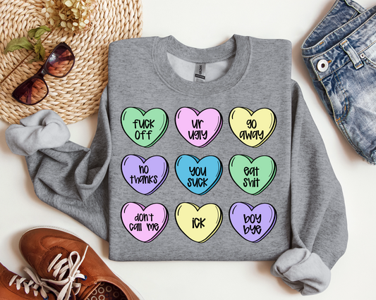 Mean candy hearts bundle