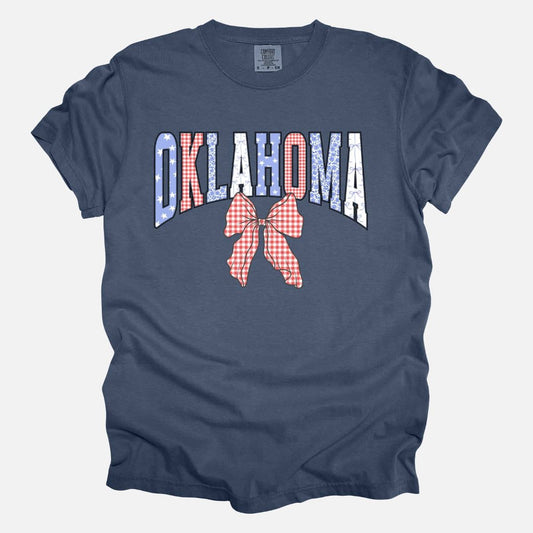 Oklahoma red white blue