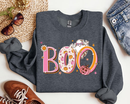Pink orange boo
