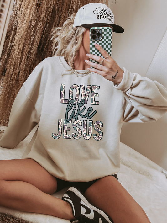 Love like Jesus camo