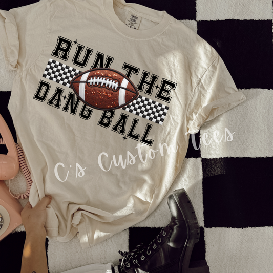 Run the dang ball -children
