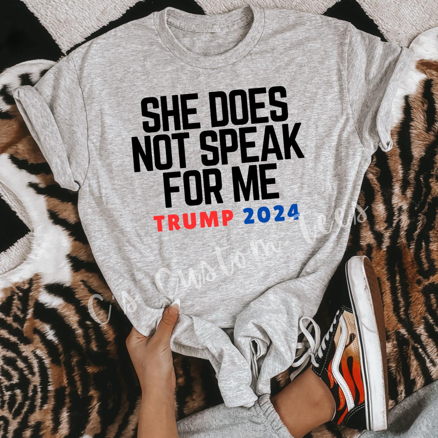 She does not speak for me